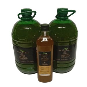Pack de 2 Botellas de 5L + Botella de 1L de Aceite Oliva Virgen Extra