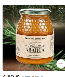Miel de Tomillo 500g.